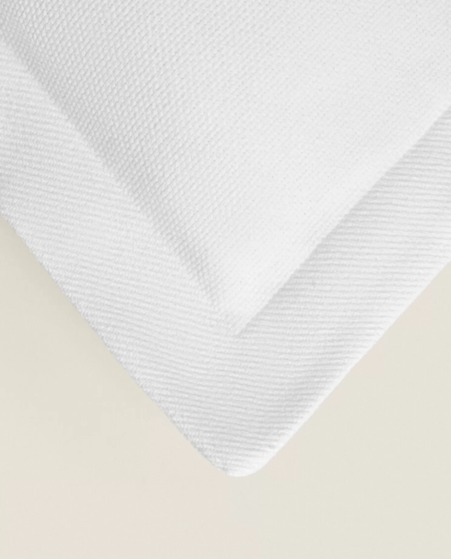 ZARA Home Colchas<Capa De Almofada De Algodao De Cor Solida