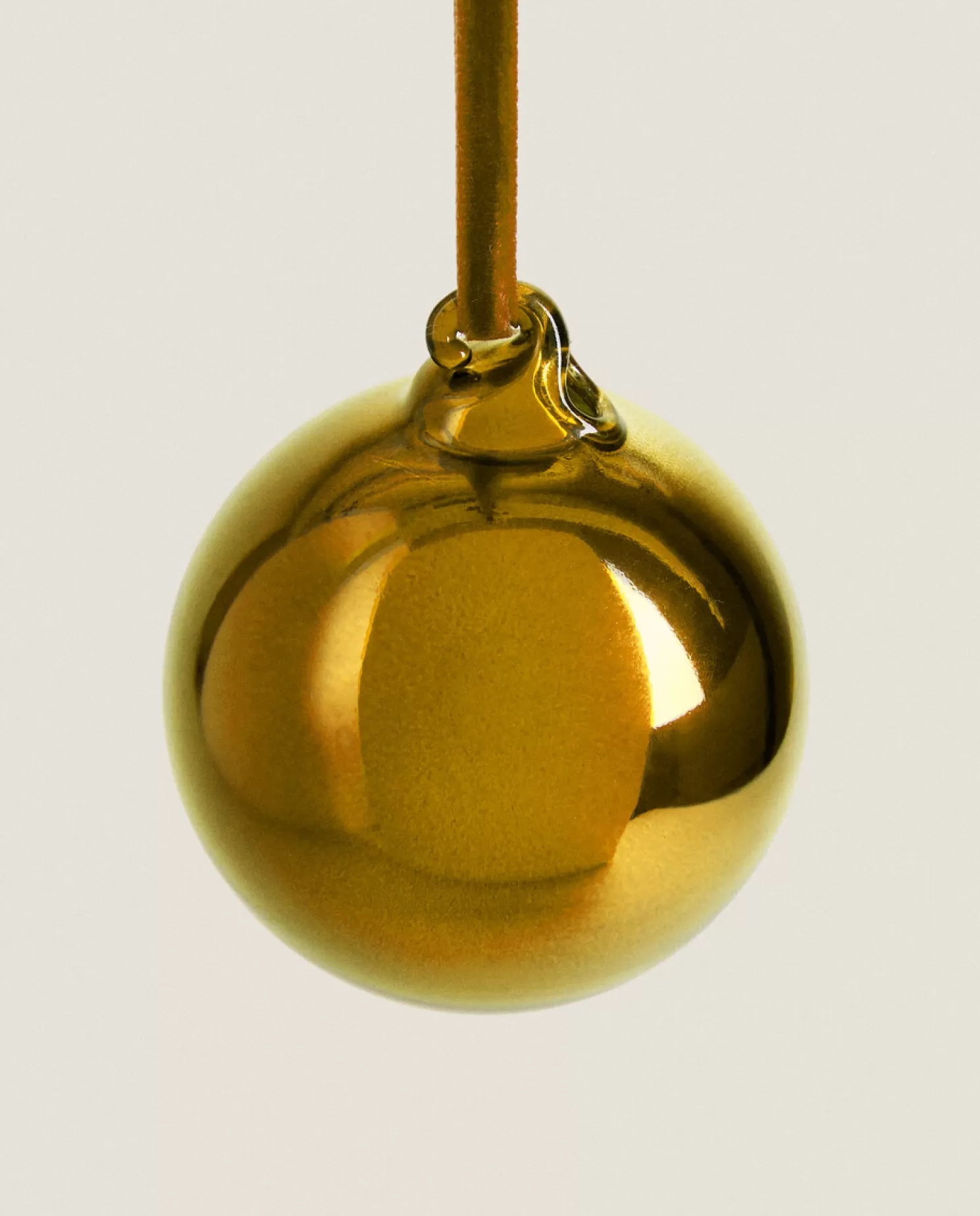 ZARA Home Decoração<Decoração De Bola De Natal De Vidro Brilhante