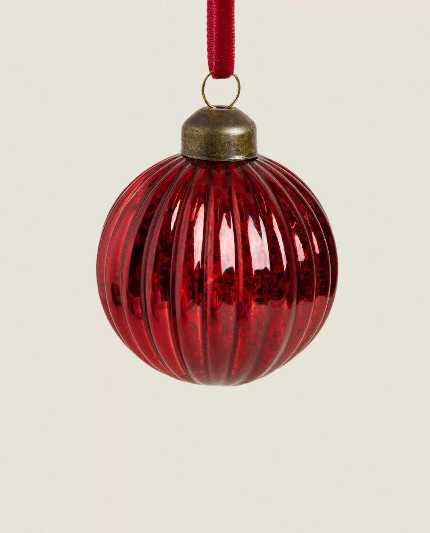 ZARA Home Decoração<Decoração De Bugiganga De Vidro Em Espiral De Natal