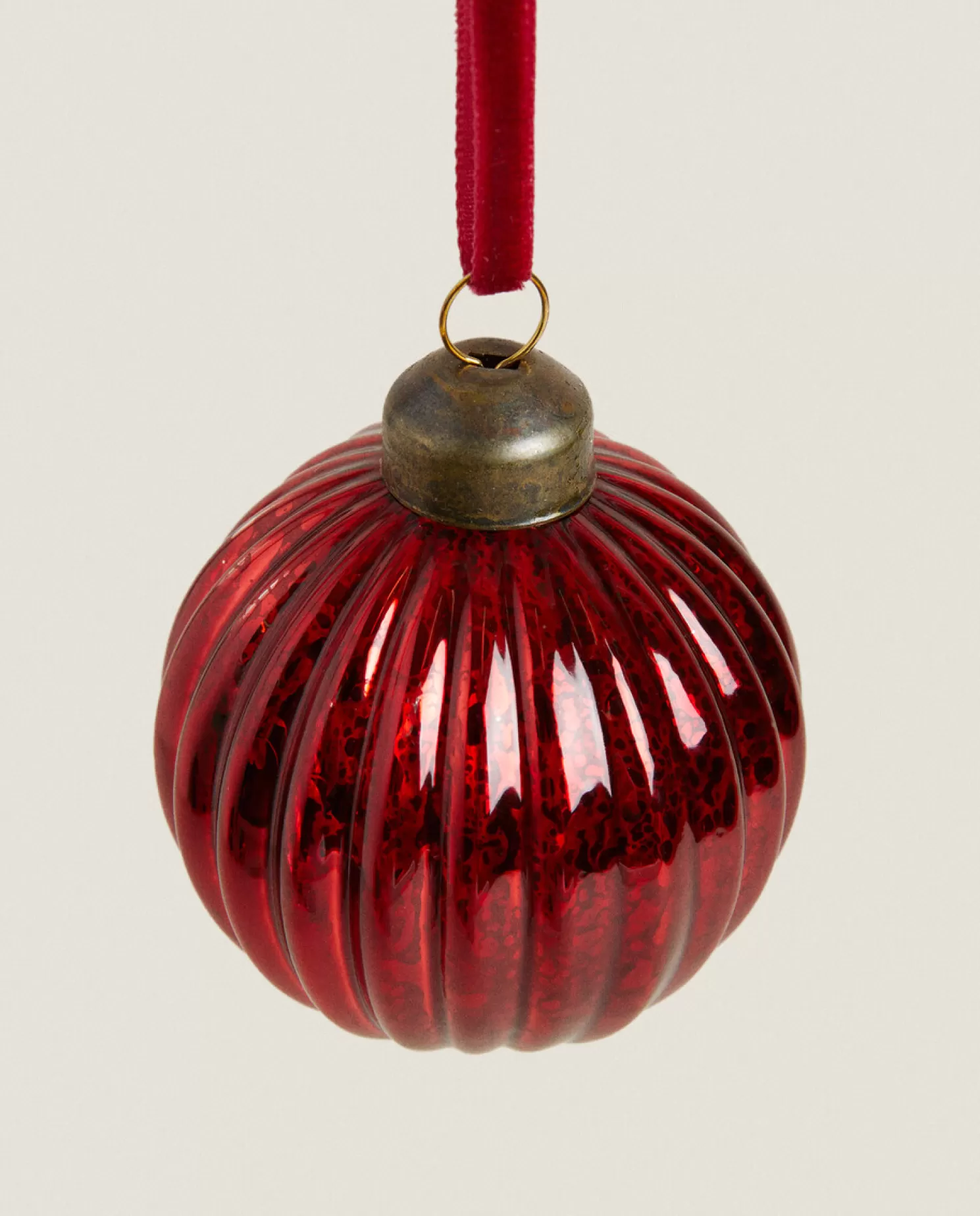 ZARA Home Decoração<Decoração De Bugiganga De Vidro Em Espiral De Natal