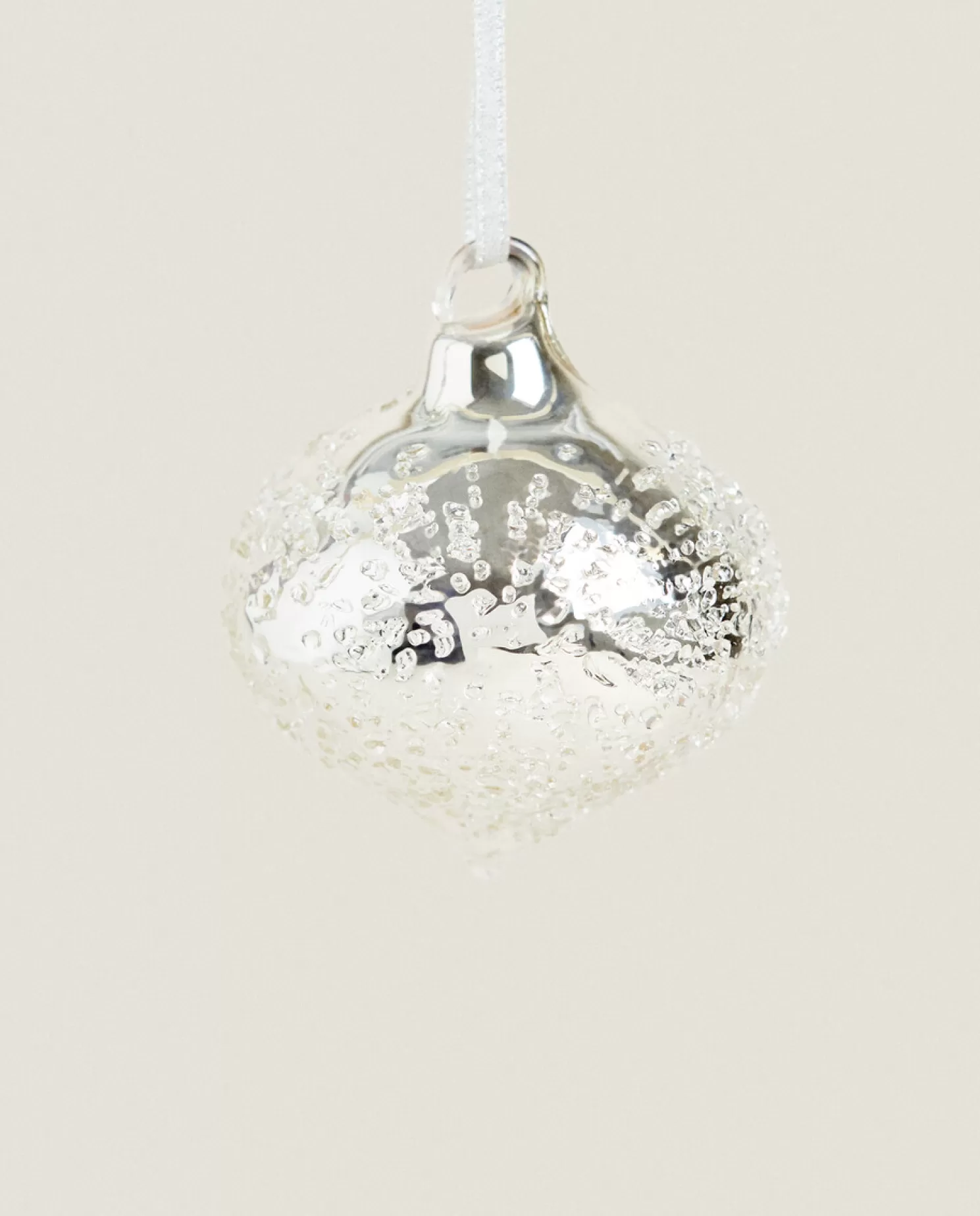 ZARA Home Decoração<Decoração De Diamante De Natal De Vidro Brilhante