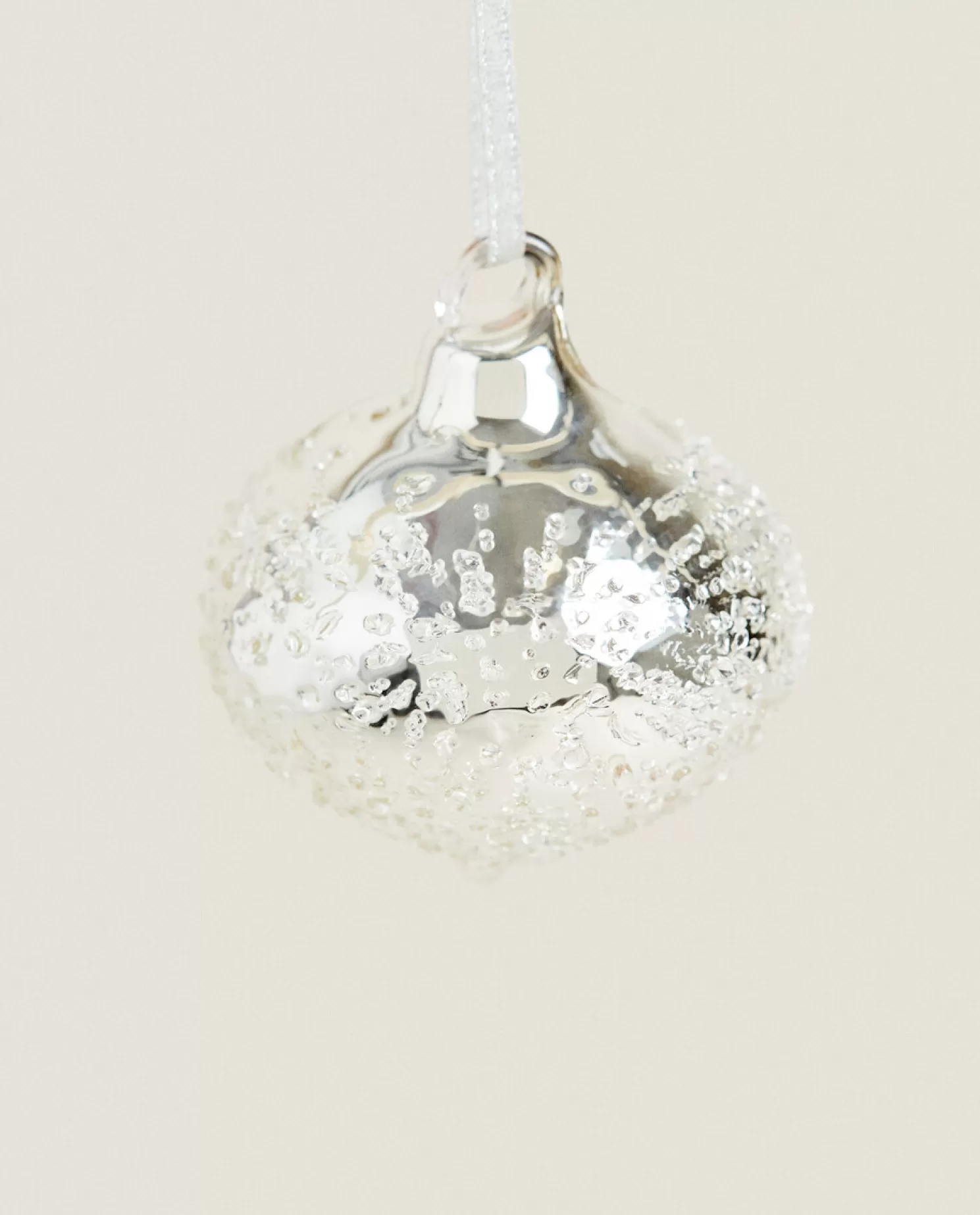 ZARA Home Decoração<Decoração De Diamante De Natal De Vidro Brilhante
