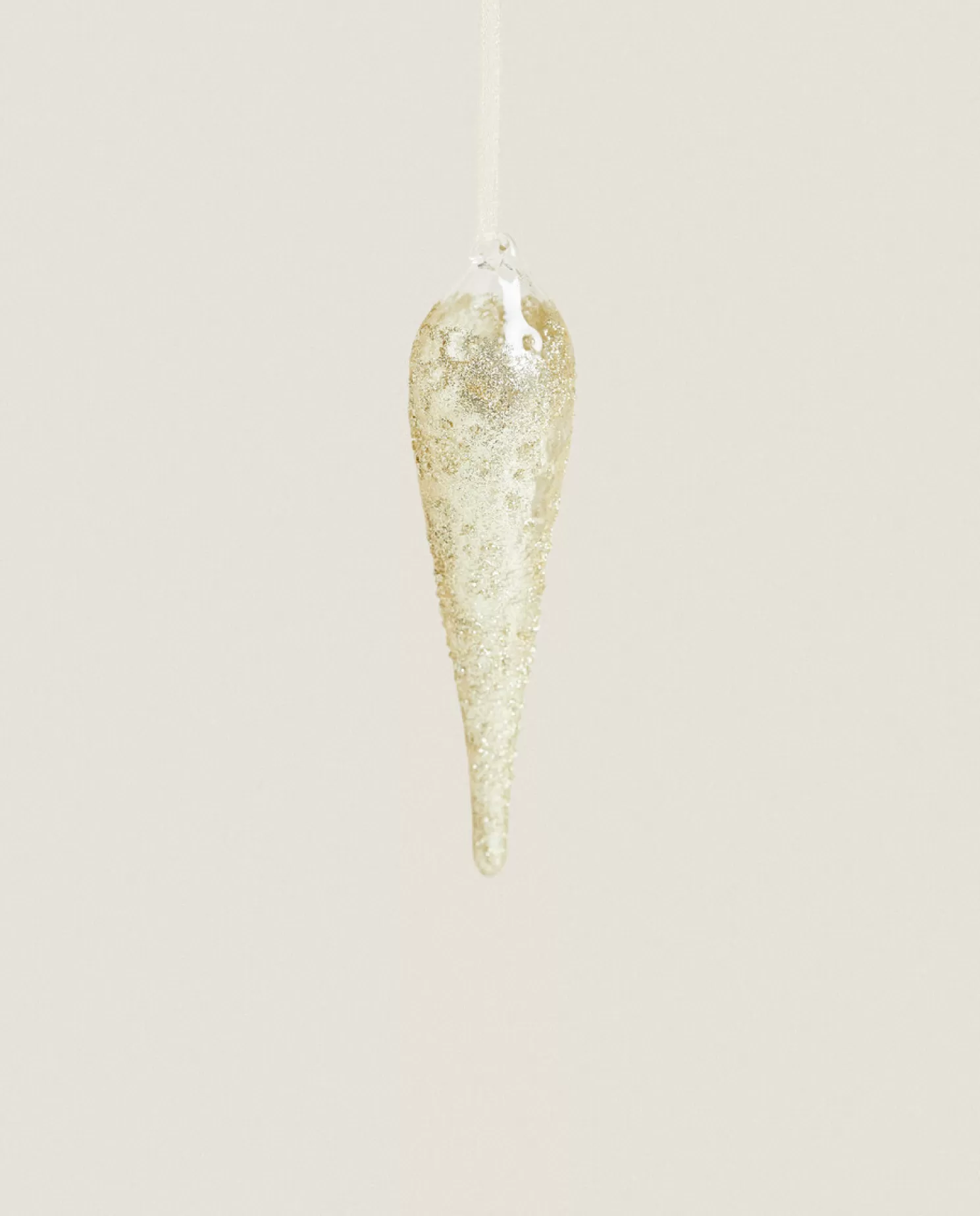 ZARA Home Decoração<Decoração De Gota De Natal De Vidro