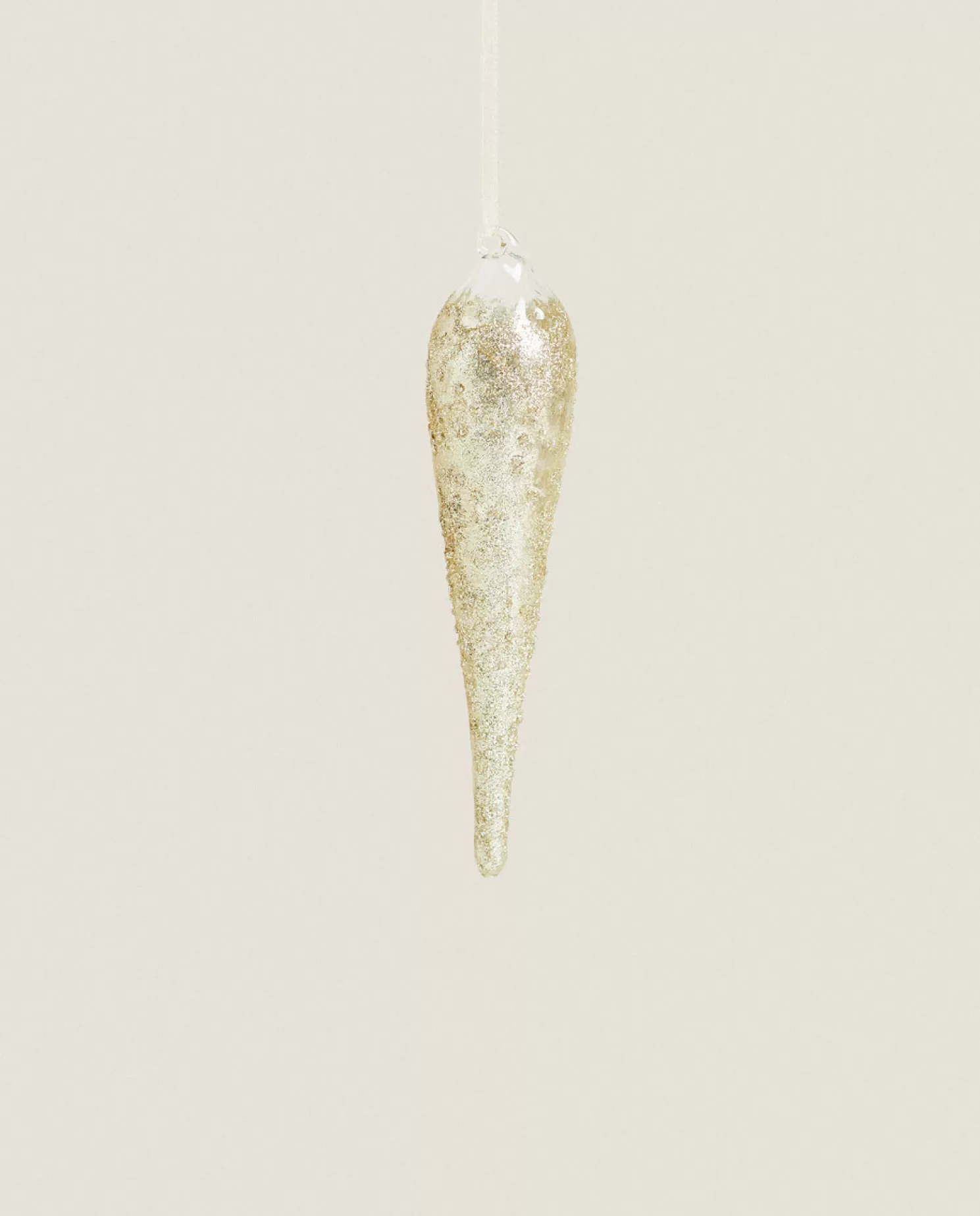 ZARA Home Decoração<Decoração De Gota De Natal De Vidro