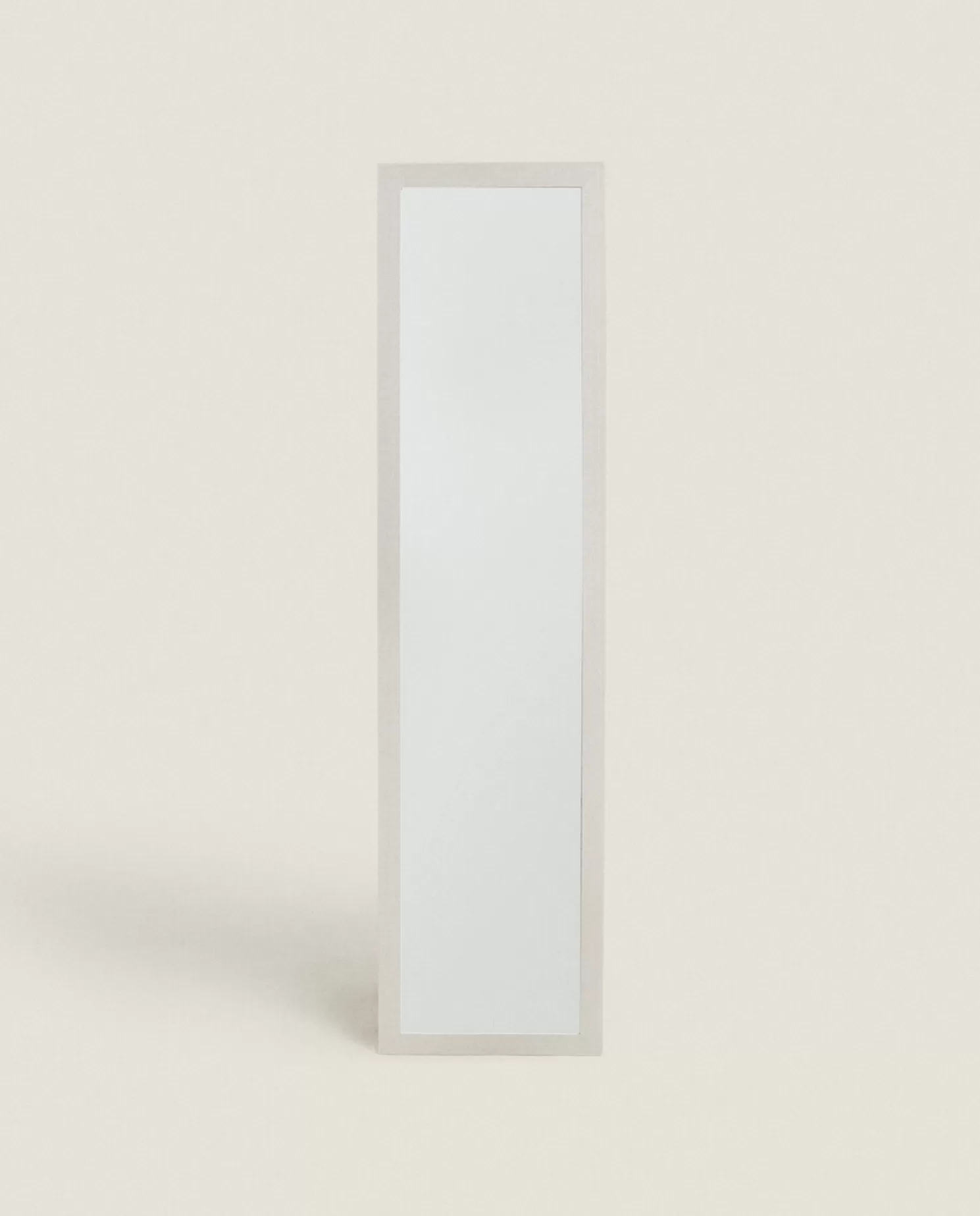 ZARA Home Espelhos<Espelho De Corpo Inteiro Com Moldura De Linho